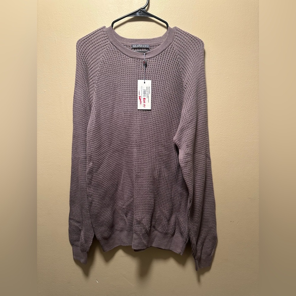 Men’s Waffle Knit Sweater (C278)